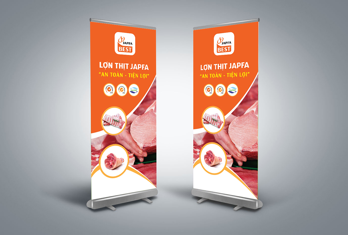 Japfa - Thiết kế hệ thống biển bảng, POSM các cửa hàng thuộc hệ thống Japfa